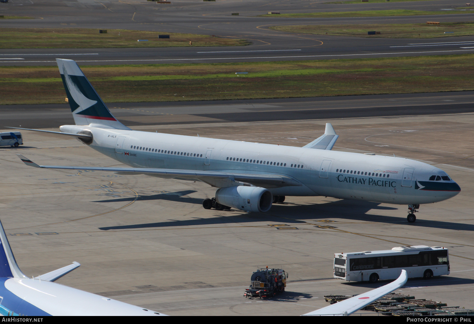 Aircraft Photo of B-HLS | Airbus A330-343E | Cathay Pacific Airways | AirHistory.net #205657