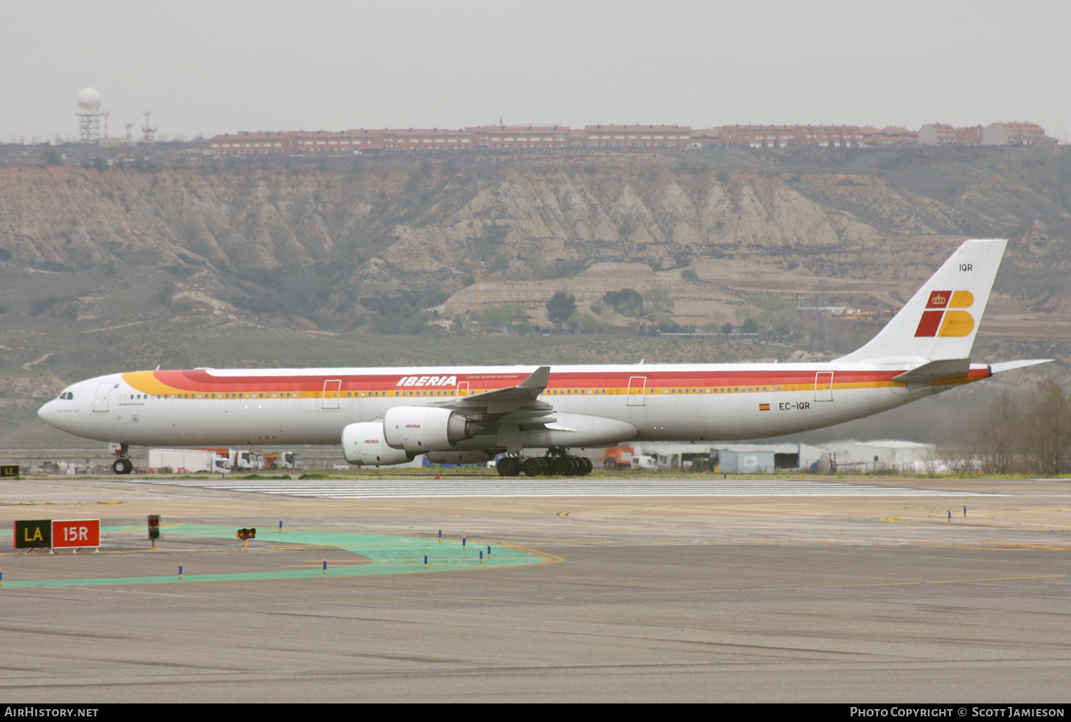 Aircraft Photo of EC-IQR | Airbus A340-642 | Iberia | AirHistory.net #205661