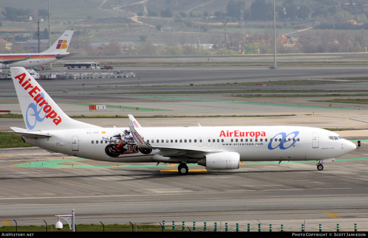 Aircraft Photo of EC-JNF | Boeing 737-85P | Air Europa | AirHistory.net #205662