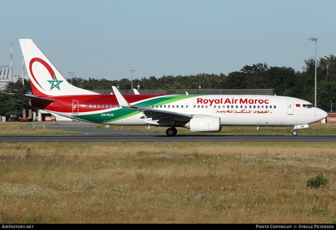 Aircraft Photo of CN-ROS | Boeing 737-8B6 | Royal Air Maroc - RAM | AirHistory.net #205697