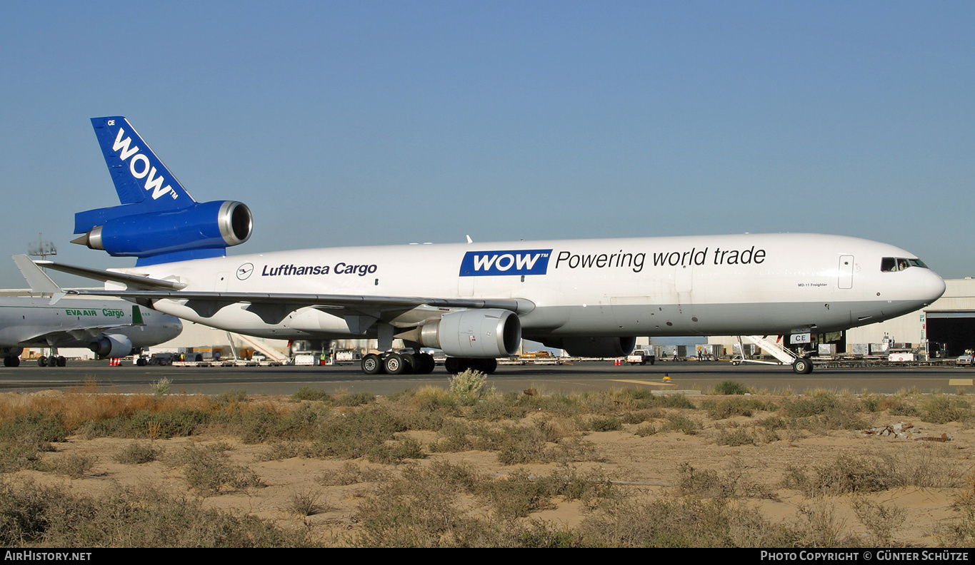 Aircraft Photo of D-ALCE | McDonnell Douglas MD-11F | Lufthansa Cargo | AirHistory.net #205708