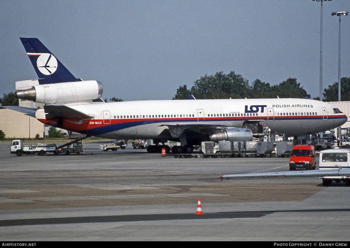 Aircraft Photo of 9M-MAZ | McDonnell Douglas DC-10-30 | LOT Polish Airlines - Polskie Linie Lotnicze | AirHistory.net #205714