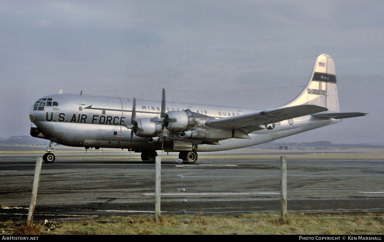 Aircraft Photo of 53-270 / 0-30270 | Boeing C-97G Stratofreighter | USA - Air Force | AirHistory.net #205720