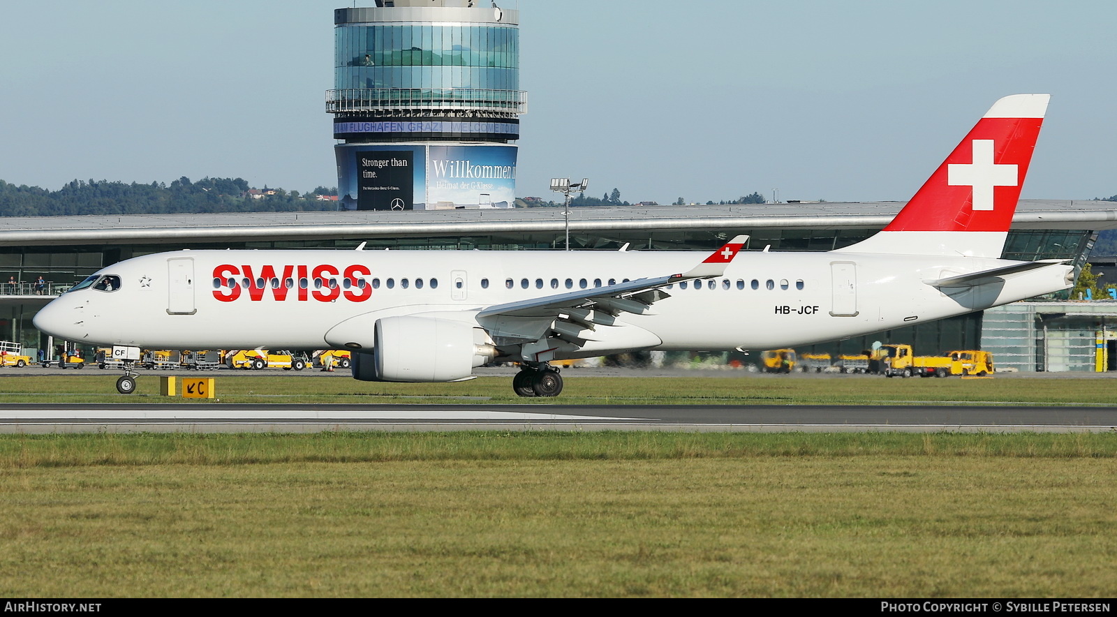 Aircraft Photo of HB-JCF | Bombardier CSeries CS300 (BD-500-1A11) | Swiss International Air Lines | AirHistory.net #205730