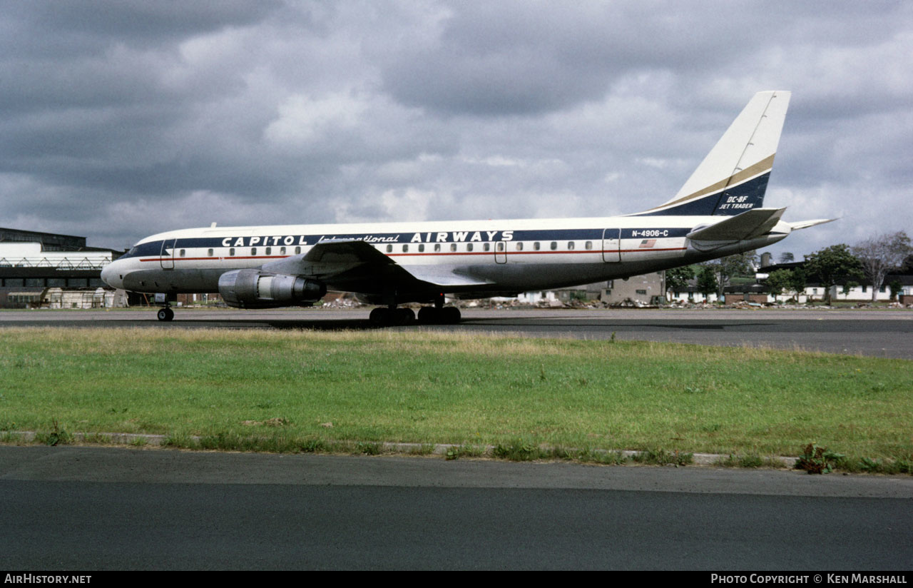 Aircraft Photo of N4906C / N-4906-C | Douglas DC-8-55 | Capitol International Airways | AirHistory.net #205736