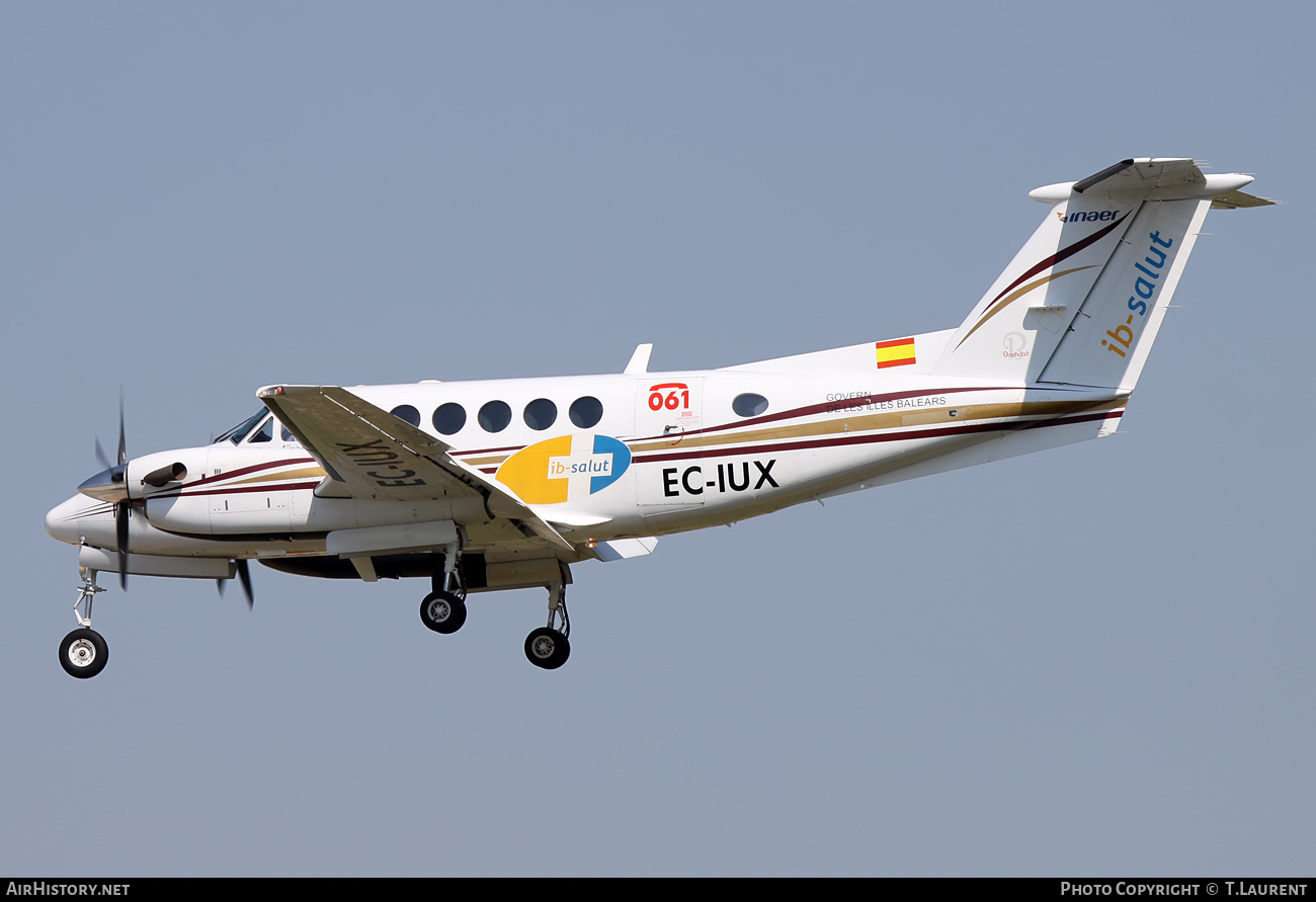 Aircraft Photo of EC-IUX | Raytheon B200 King Air | Inaer | AirHistory.net #205739