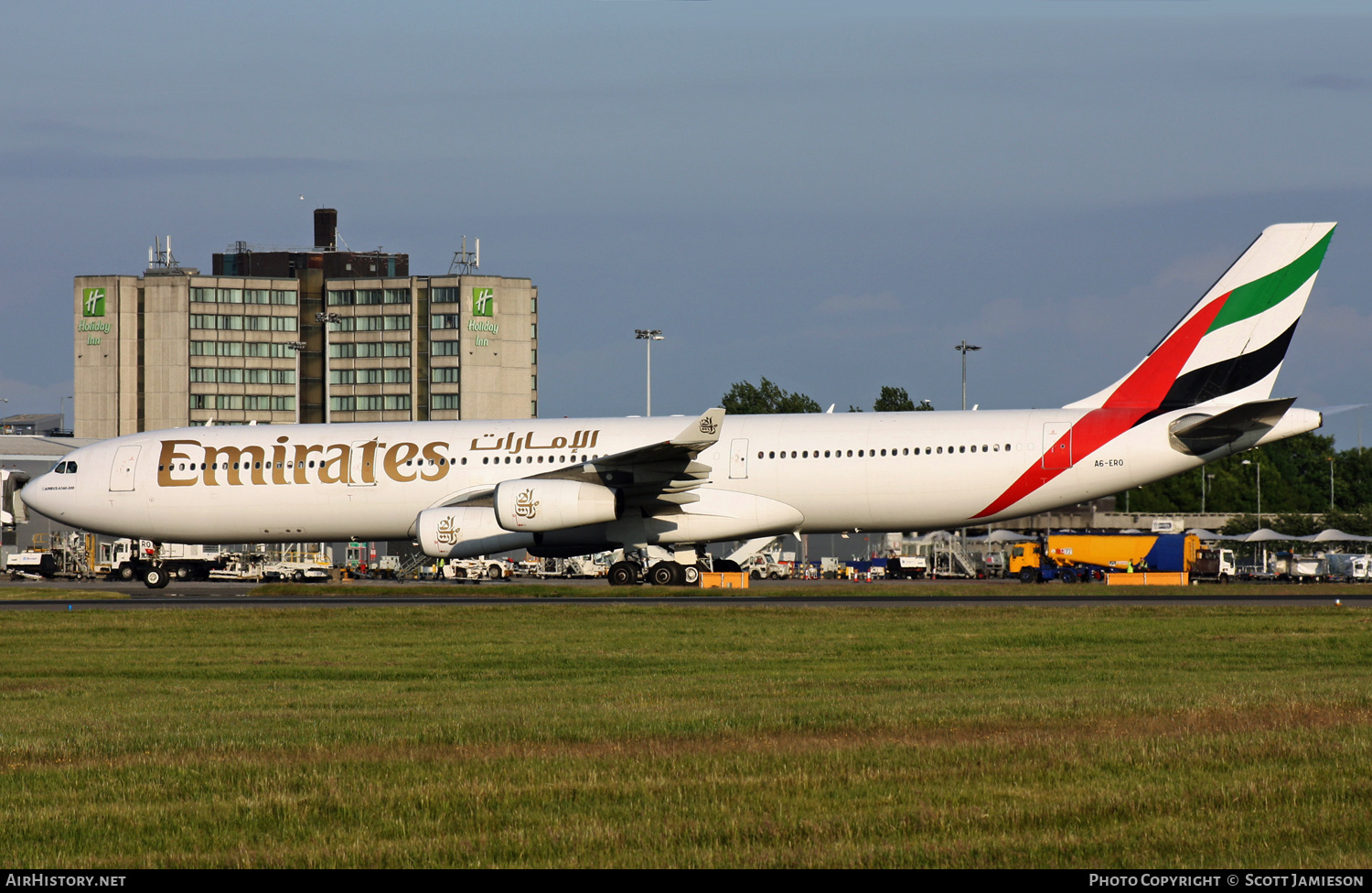 Aircraft Photo of A6-ERO | Airbus A340-313X | Emirates | AirHistory.net #205743