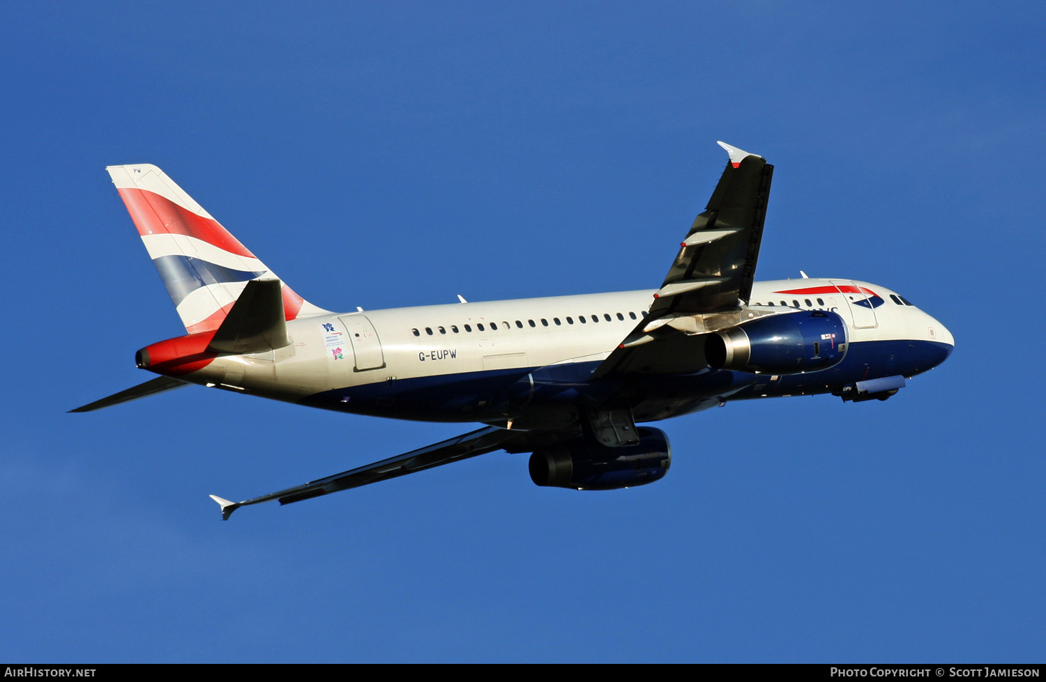 Aircraft Photo of G-EUPW | Airbus A319-131 | British Airways | AirHistory.net #205754