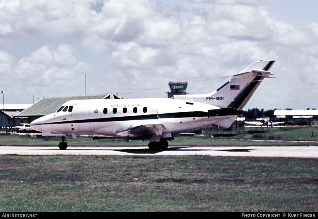 Aircraft Photo of FM-1801 | Hawker Siddeley HS-125-400B | Malaysia - Air Force | AirHistory.net #205771