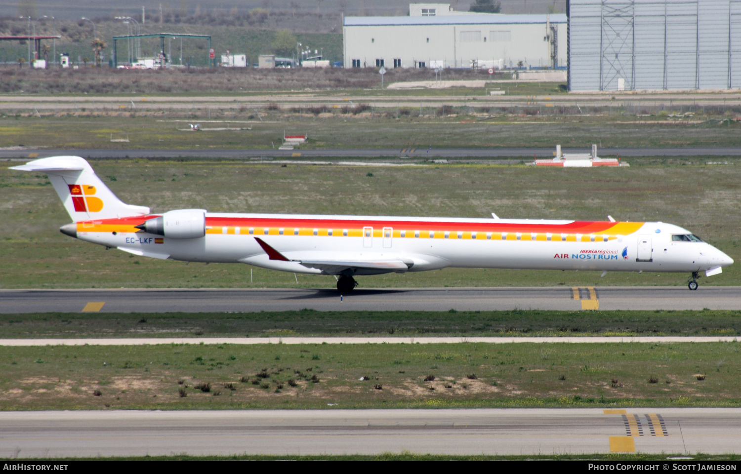 Aircraft Photo of EC-LKF | Bombardier CRJ-1000EE (CL-600-2E25) | Iberia Regional | AirHistory.net #205778
