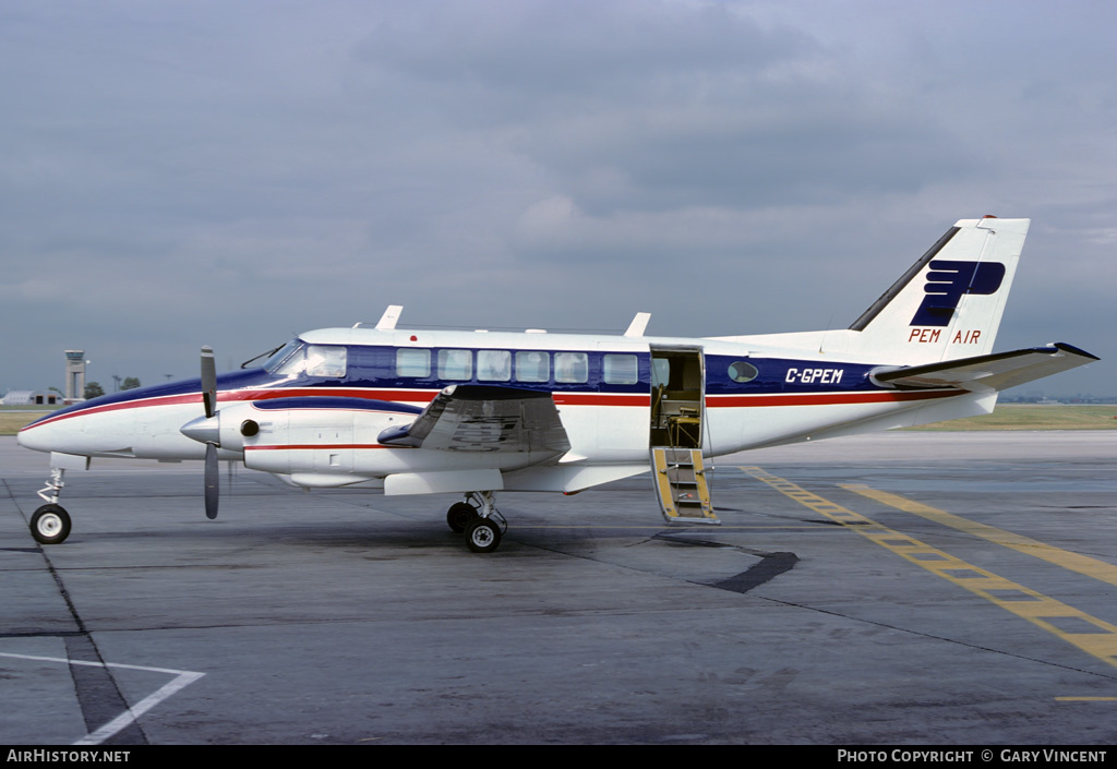 Aircraft Photo of C-GPEM | Beech 99 Airliner | Pem-Air | AirHistory.net #205802