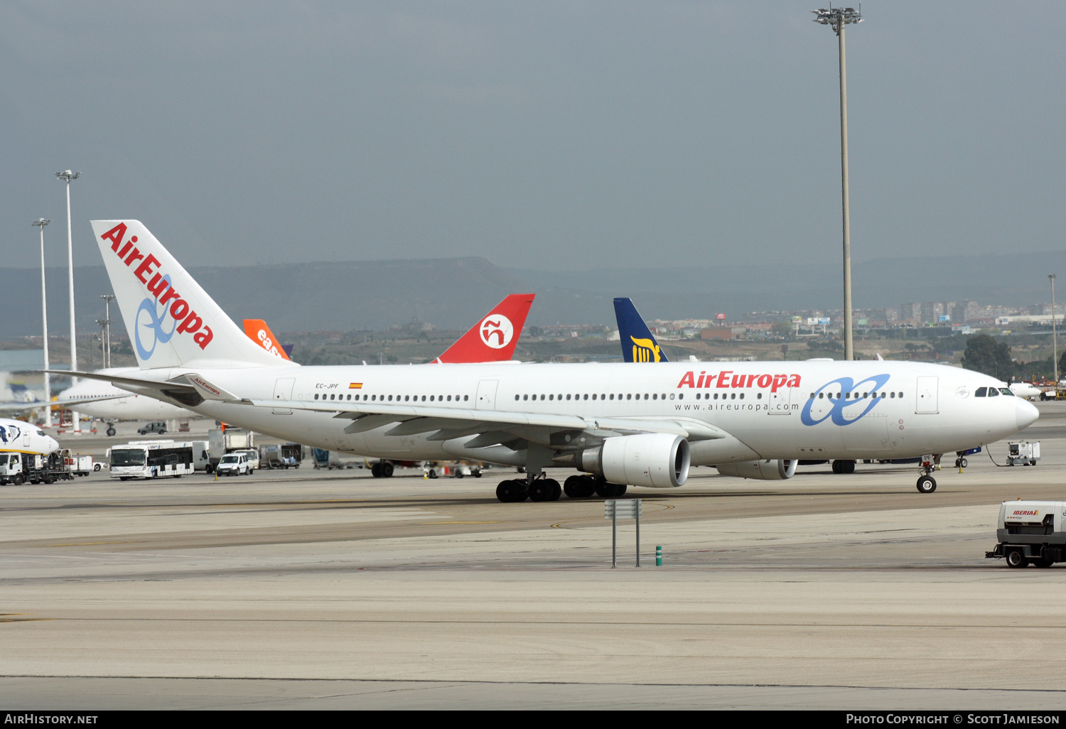 Aircraft Photo of EC-JPF | Airbus A330-202 | Air Europa | AirHistory.net #205807