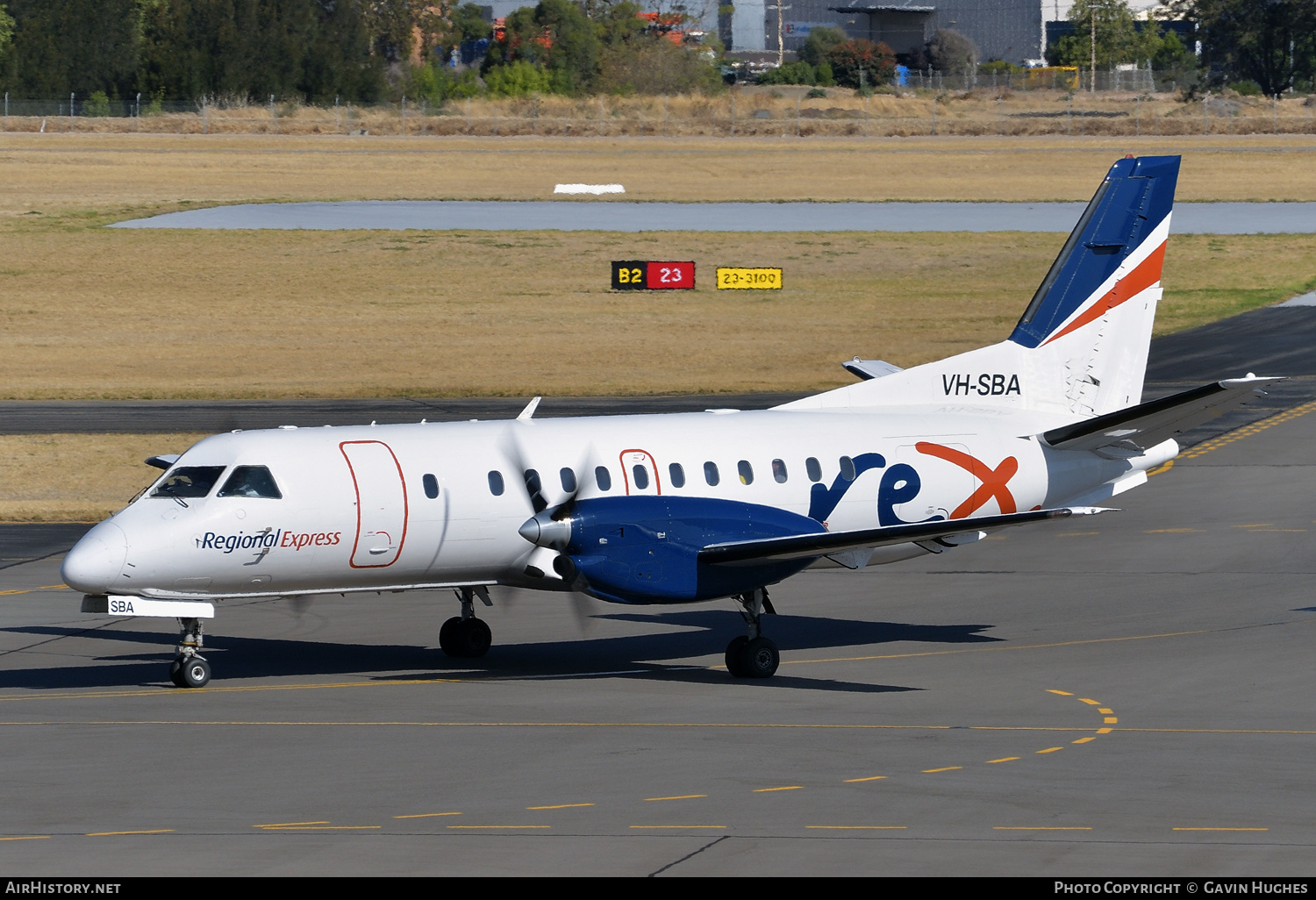 Aircraft Photo of VH-SBA | Saab 340B | REX - Regional Express | AirHistory.net #205823