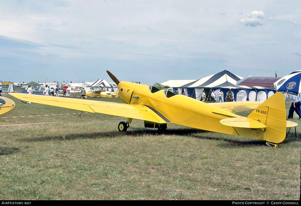Aircraft Photo of VH-AGO | De Havilland D.H. 94 Moth Minor | AirHistory.net #205826