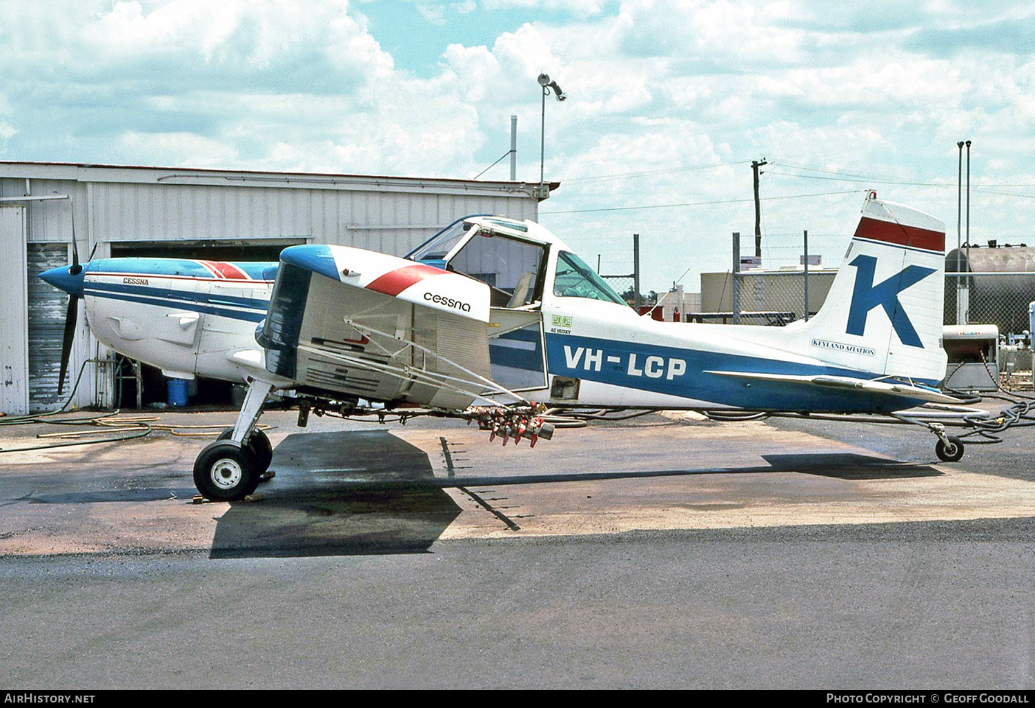 Aircraft Photo of VH-LCP | Cessna T188C Ag Husky | Keyland Aviation | AirHistory.net #205834