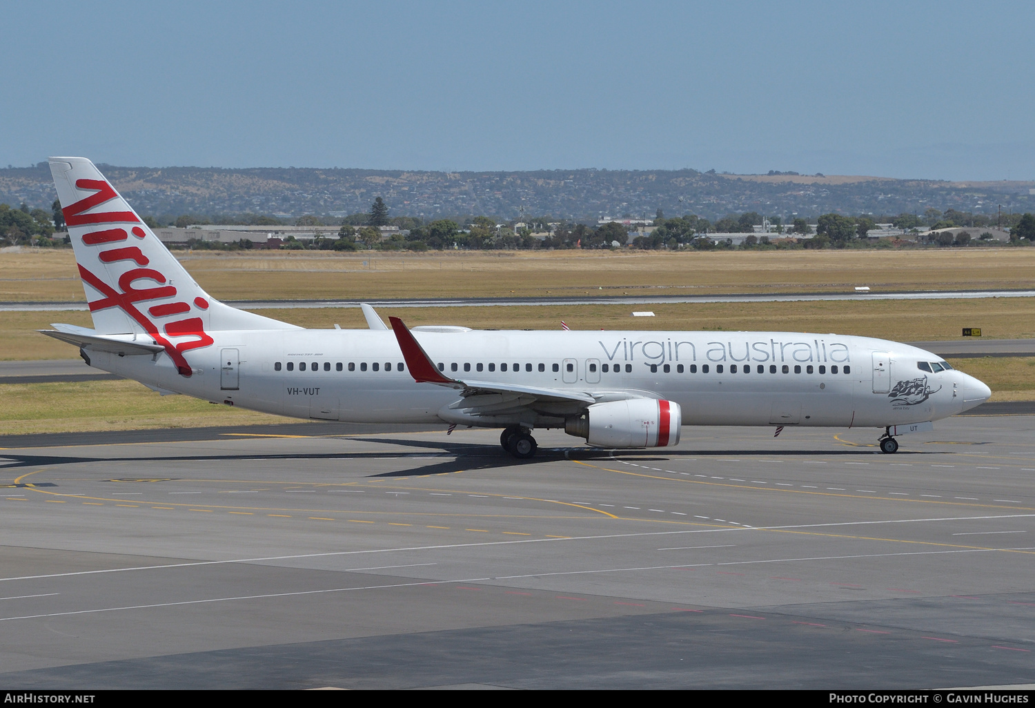 Aircraft Photo of VH-VUT | Boeing 737-8FE | Virgin Australia Airlines | AirHistory.net #205839