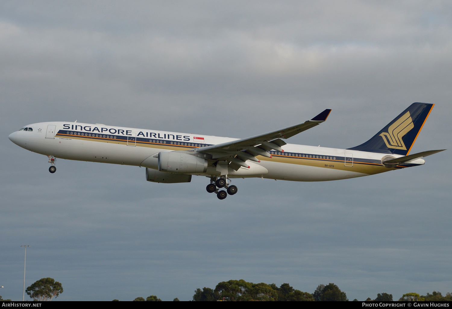 Aircraft Photo of 9V-STG | Airbus A330-343E | Singapore Airlines | AirHistory.net #205843