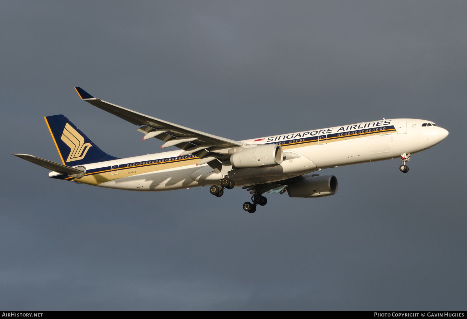 Aircraft Photo of 9V-STS | Airbus A330-343E | Singapore Airlines | AirHistory.net #205854