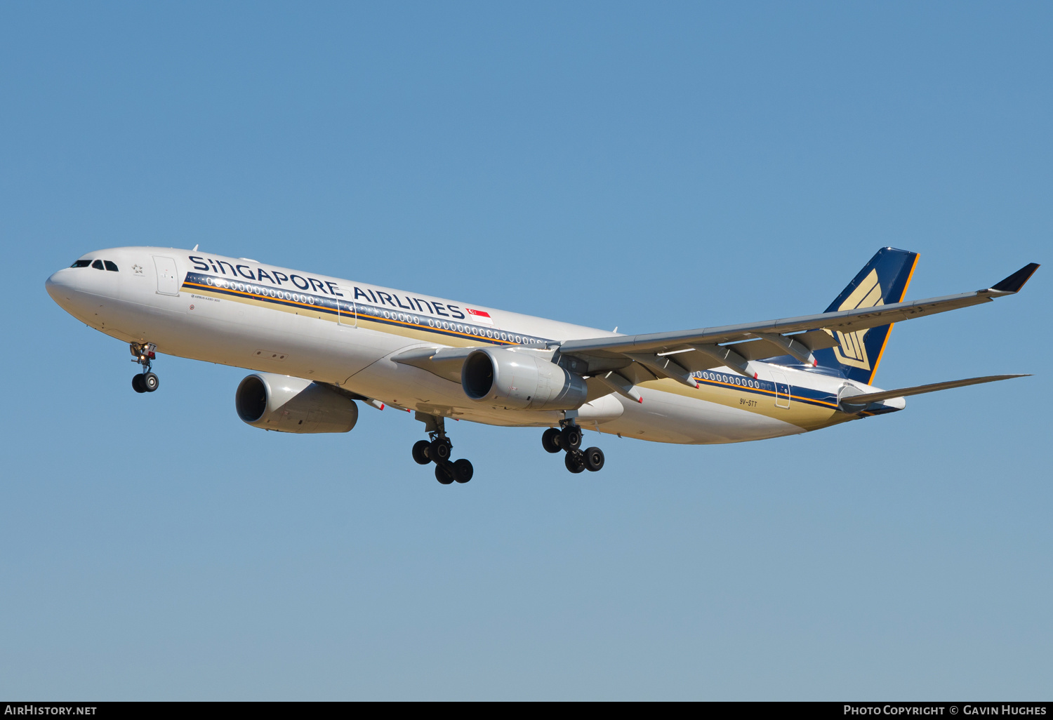 Aircraft Photo of 9V-STT | Airbus A330-343E | Singapore Airlines | AirHistory.net #205855