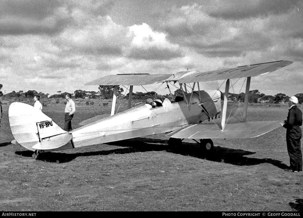 Aircraft Photo of VH-BPU | De Havilland D.H. 82A Tiger Moth | AirHistory.net #205857
