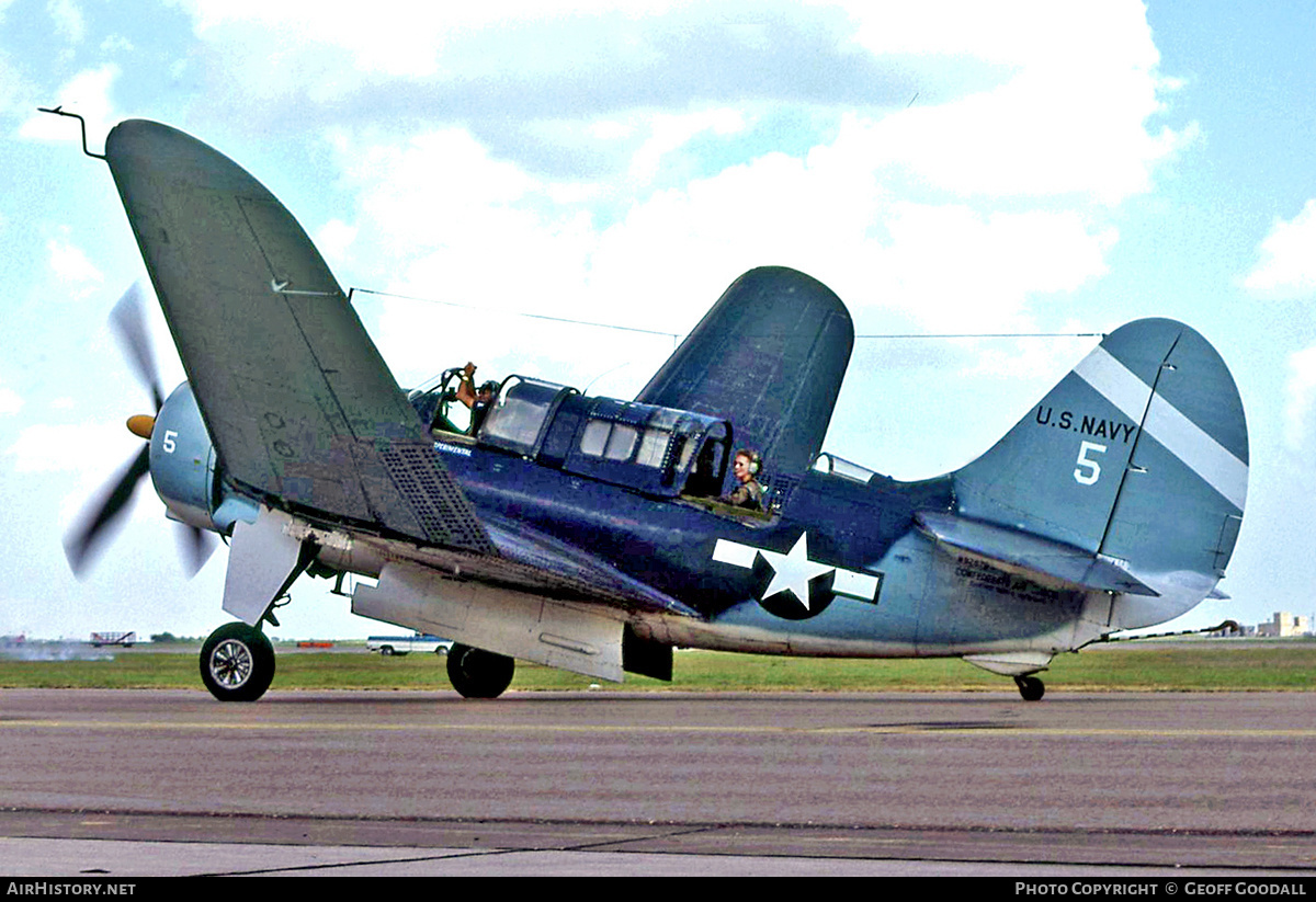 Aircraft Photo of N92879 | Curtiss SB2C-5 Helldiver | Confederate Air Force | USA - Navy | AirHistory.net #205858