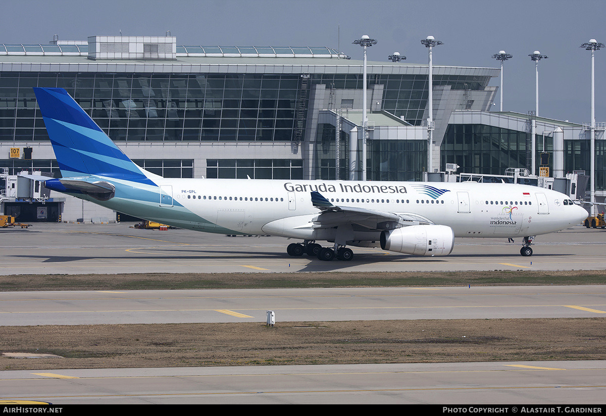 Aircraft Photo of PK-GPL | Airbus A330-243 | Garuda Indonesia | AirHistory.net #205863