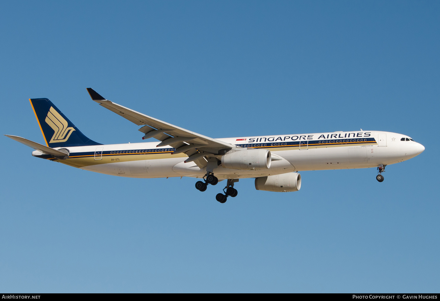 Aircraft Photo of 9V-STL | Airbus A330-343E | Singapore Airlines | AirHistory.net #205864