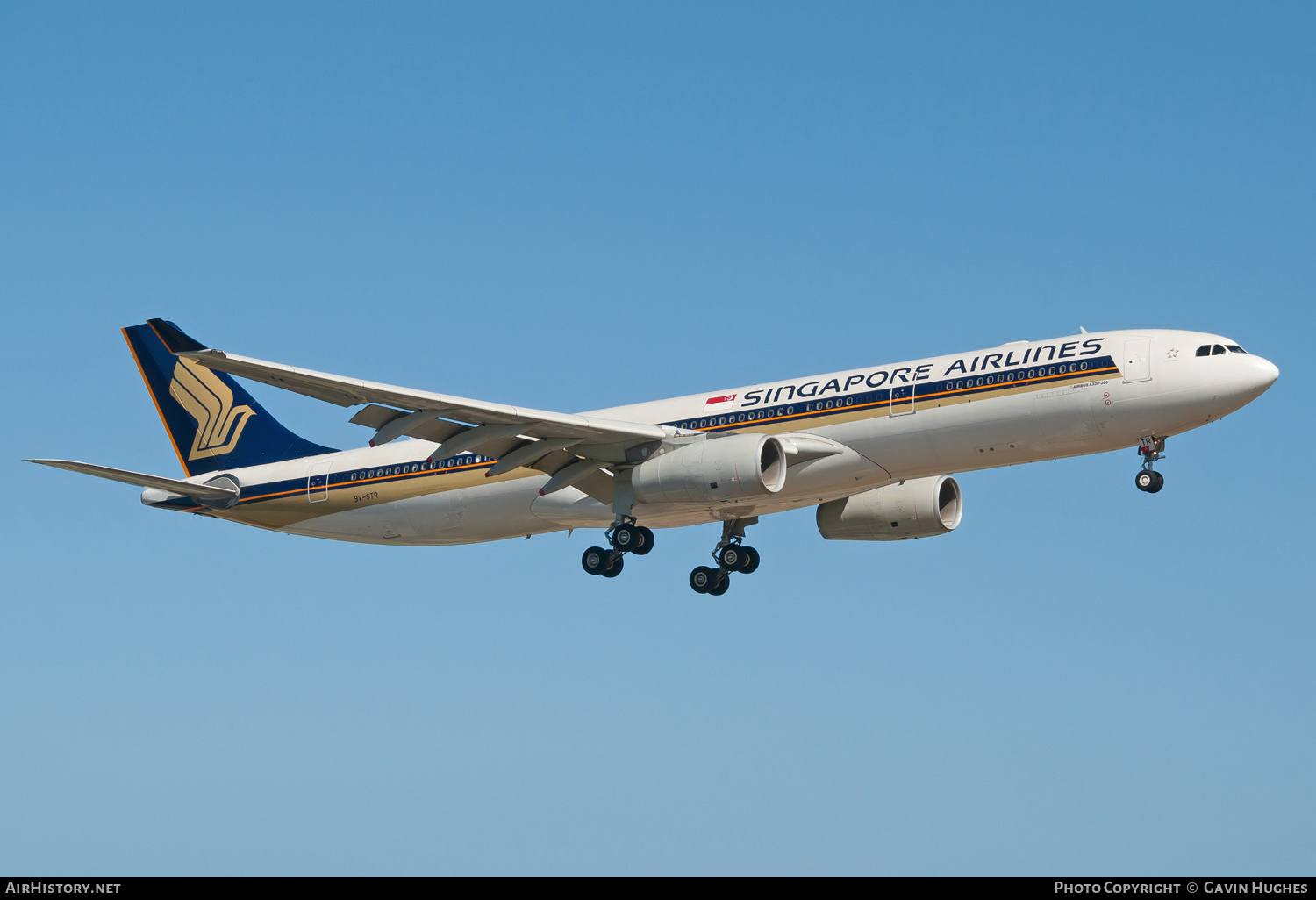 Aircraft Photo of 9V-STR | Airbus A330-343E | Singapore Airlines | AirHistory.net #205865