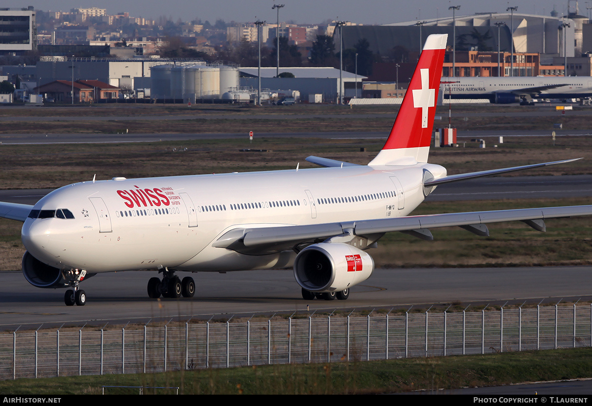 Aircraft Photo of F-WWYQ | Airbus A330-343 | Swiss International Air Lines | AirHistory.net #205894