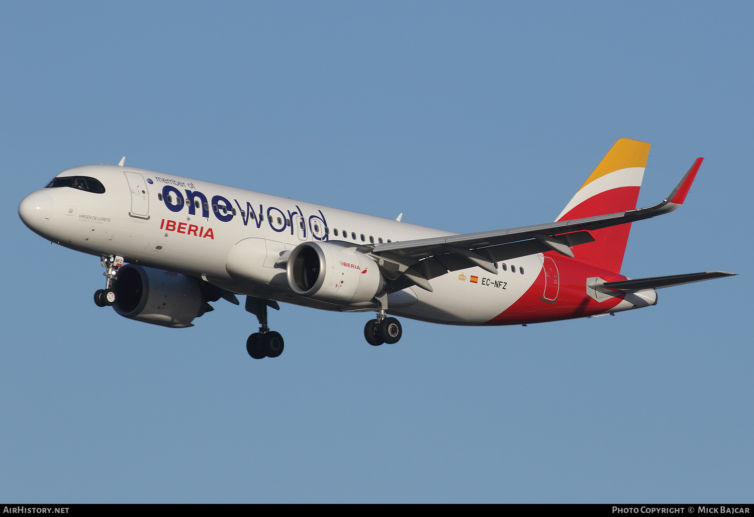 Aircraft Photo of EC-NFZ | Airbus A320-251N | Iberia | AirHistory.net #205897