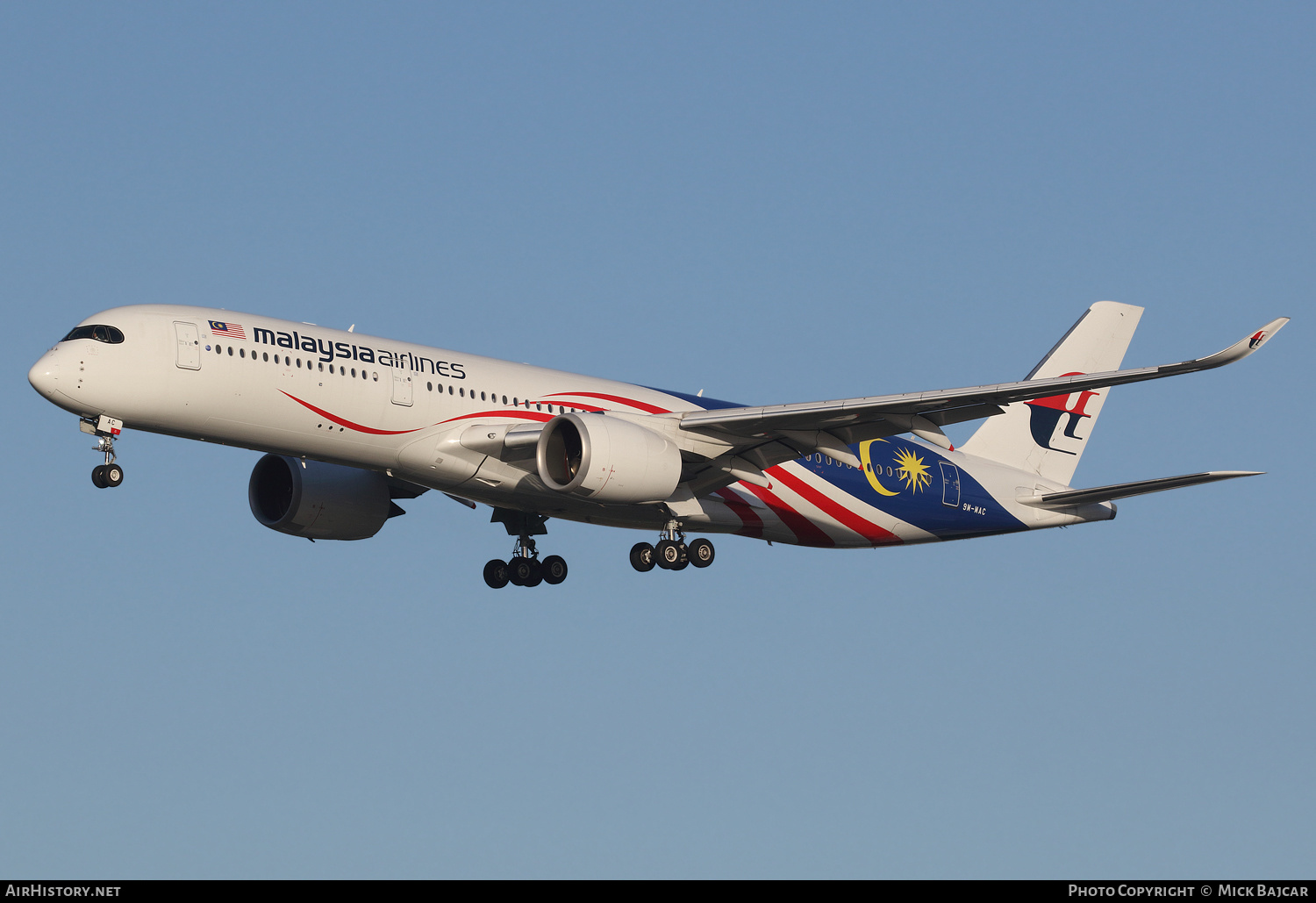 Aircraft Photo of 9M-MAC | Airbus A350-941 | Malaysia Airlines | AirHistory.net #205899