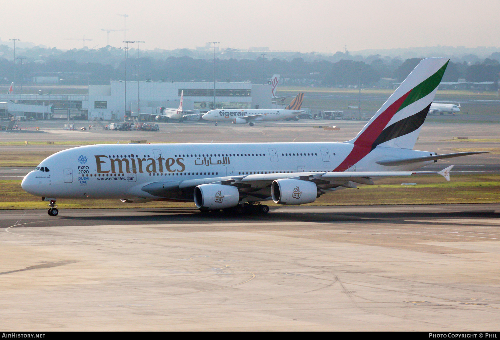 Aircraft Photo of A6-EDD | Airbus A380-861 | Emirates | AirHistory.net #205900