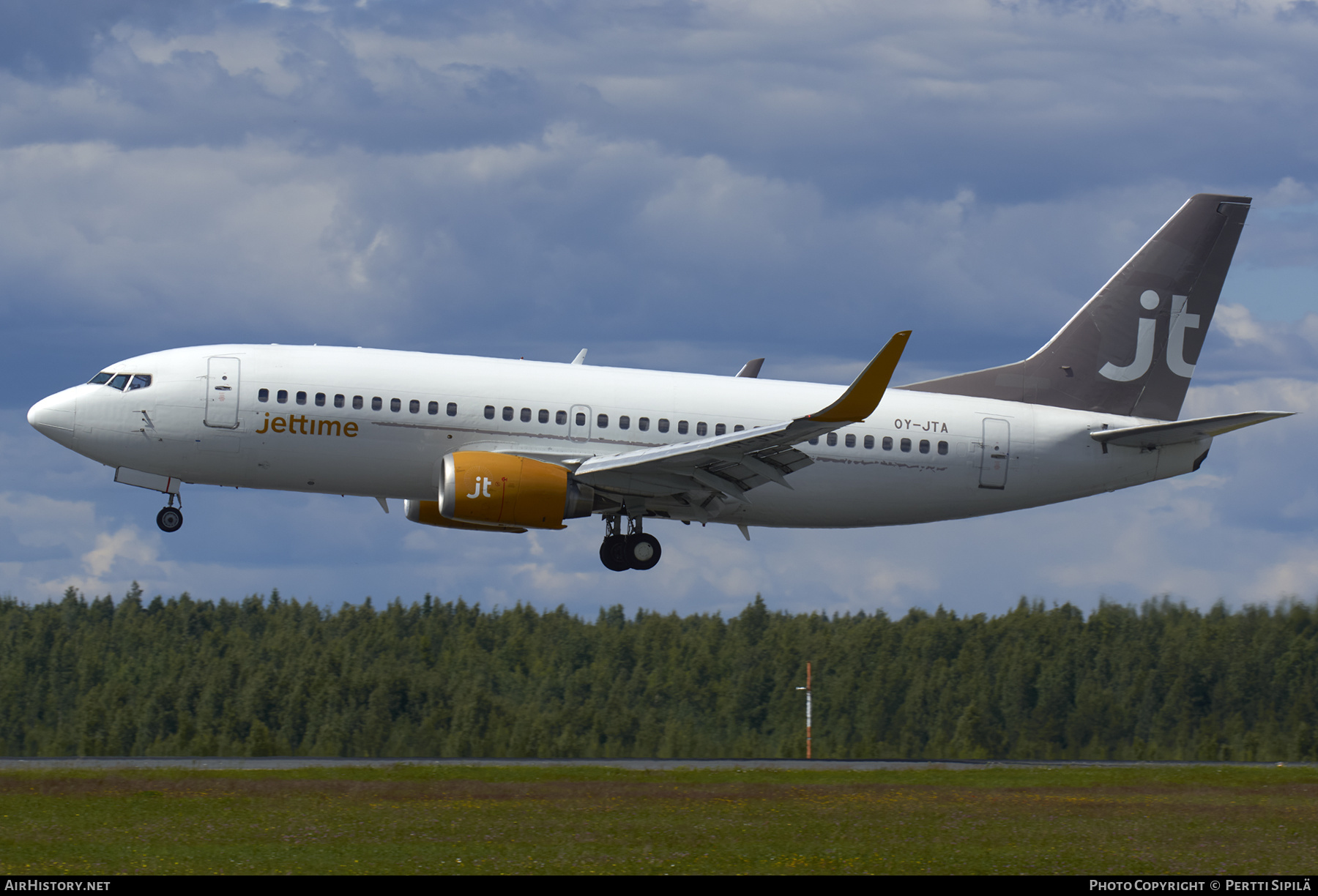 Aircraft Photo of OY-JTA | Boeing 737-33A | Jettime | AirHistory.net #205904