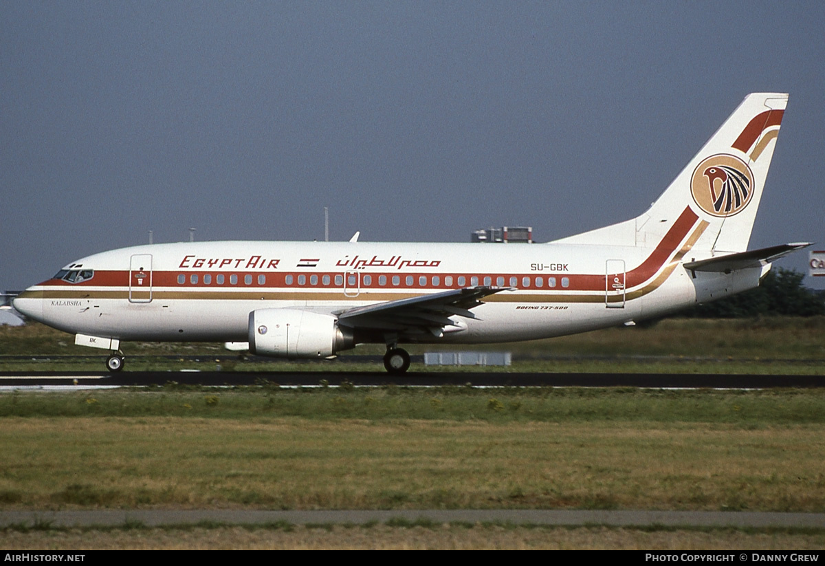 Aircraft Photo of SU-GBK | Boeing 737-566 | EgyptAir | AirHistory.net #205918