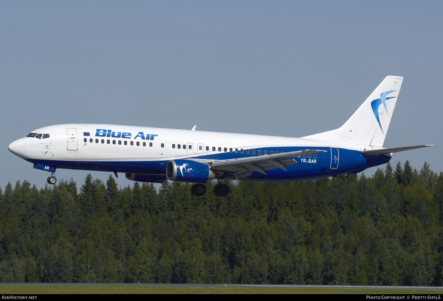 Aircraft Photo of YR-BAR | Boeing 737-4Q8 | Blue Air | AirHistory.net #205950
