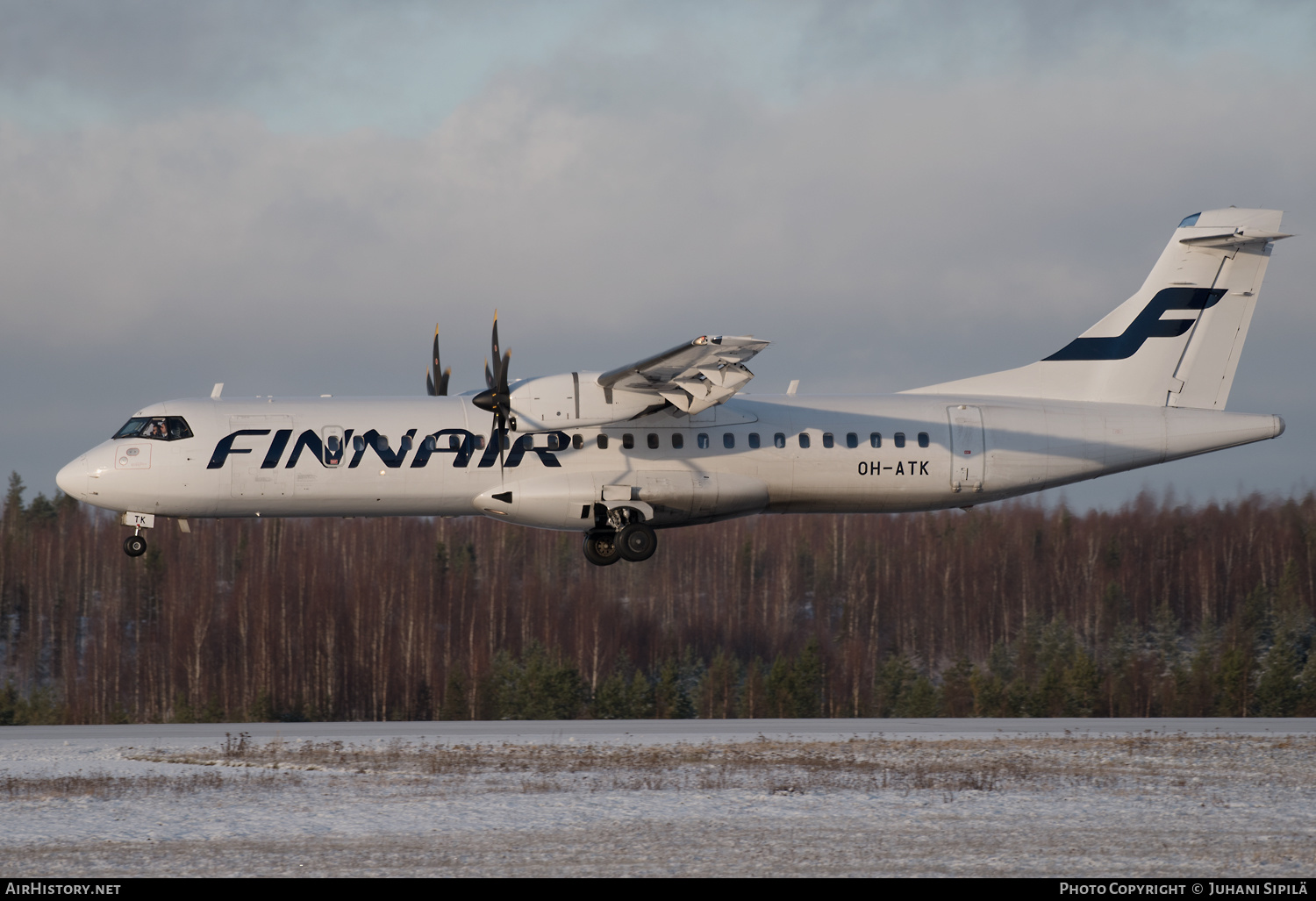 Aircraft Photo of OH-ATK | ATR ATR-72-500 (ATR-72-212A) | Finnair | AirHistory.net #205953