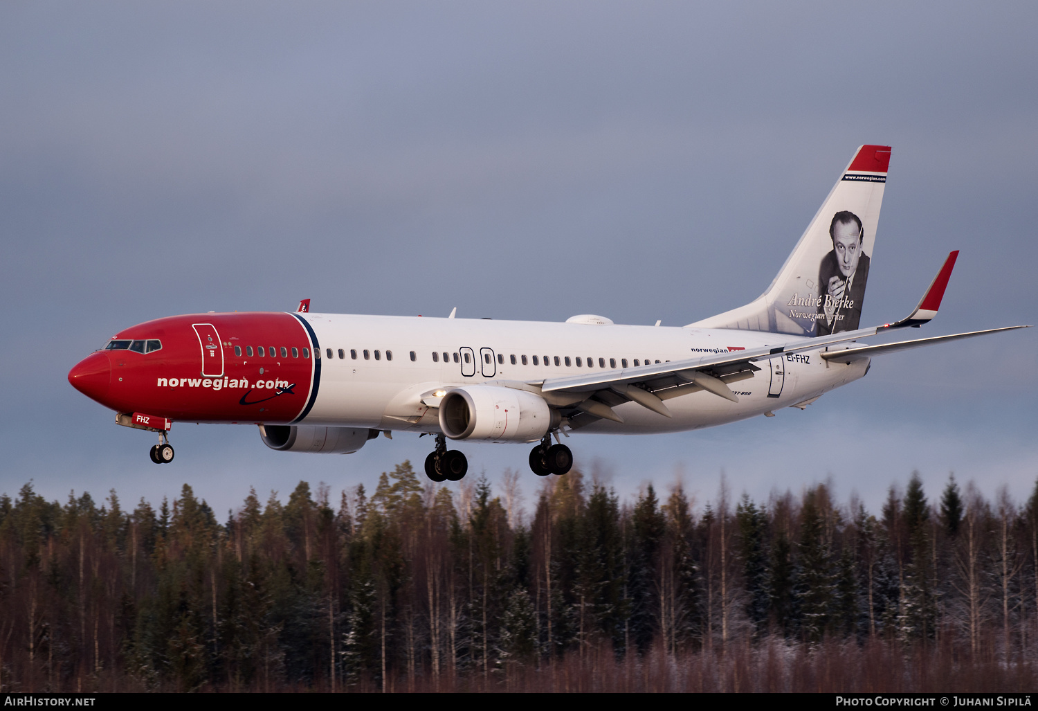 Aircraft Photo of EI-FHZ | Boeing 737-8JP | Norwegian | AirHistory.net #205955