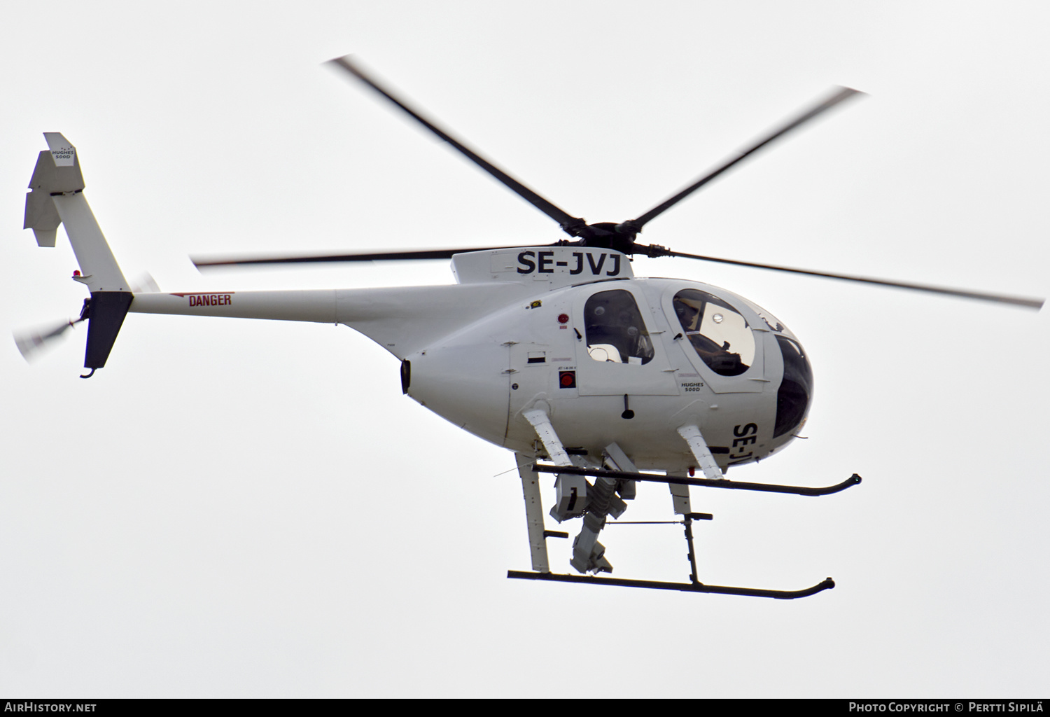 Aircraft Photo of SE-JVJ | Hughes 500D (369D) | AirHistory.net #205958