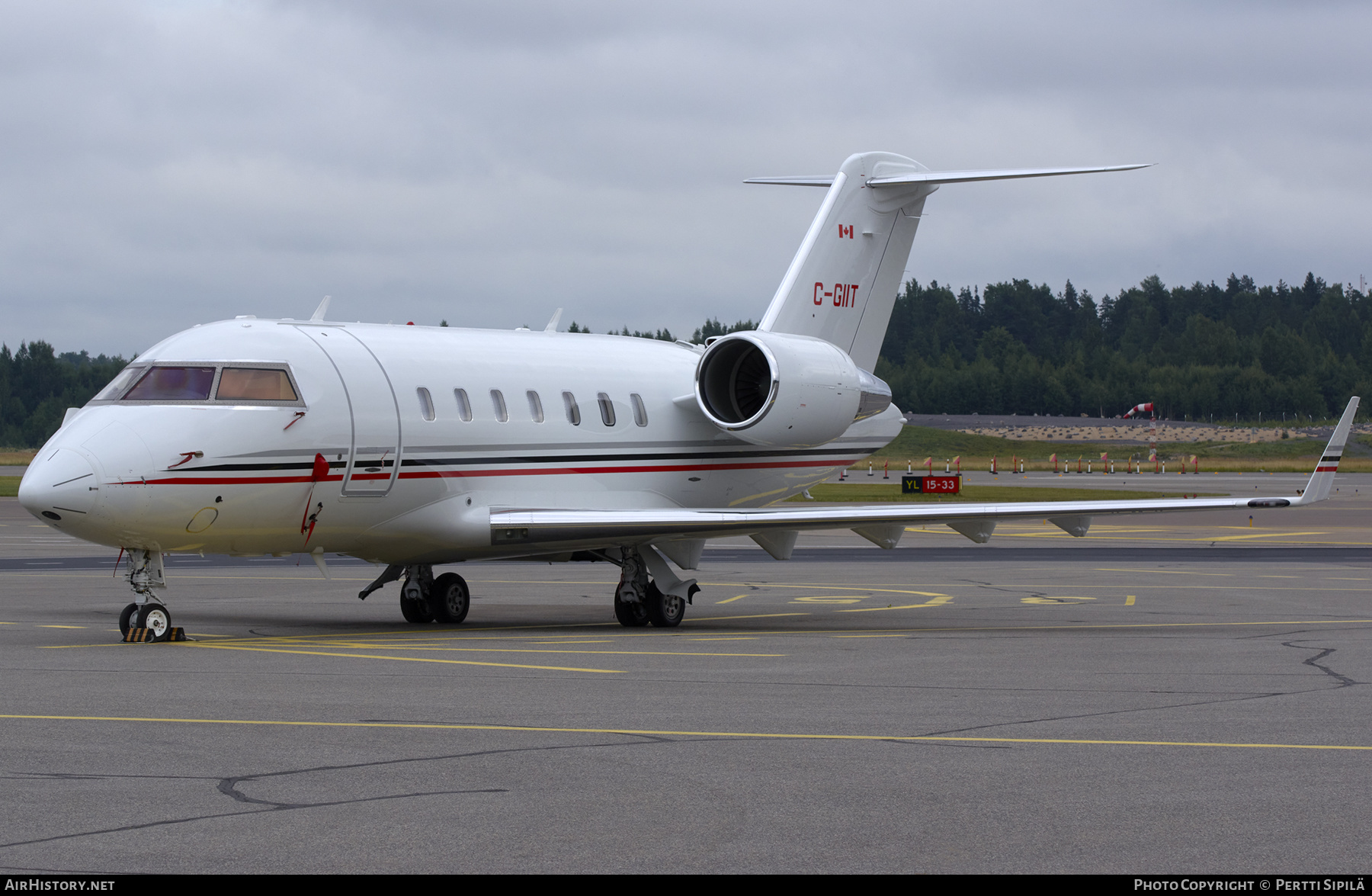 Aircraft Photo of C-GIIT | Bombardier Challenger 605 (CL-600-2B16) | AirHistory.net #205970