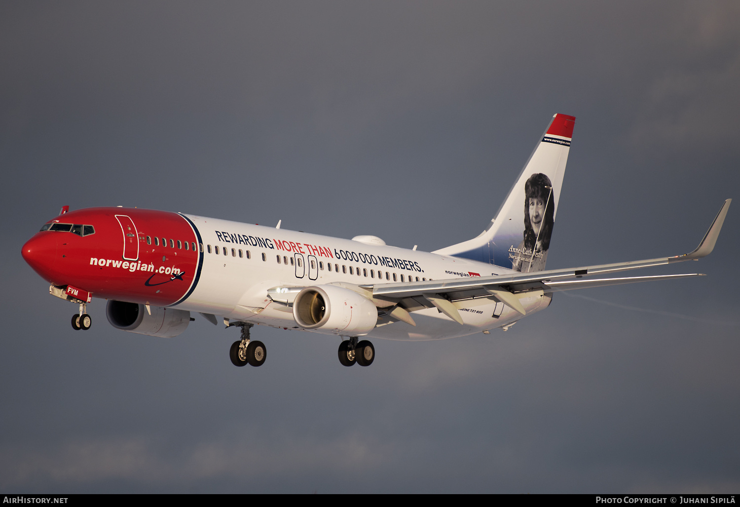 Aircraft Photo of EI-FVM | Boeing 737-8JP | Norwegian | AirHistory.net #205974