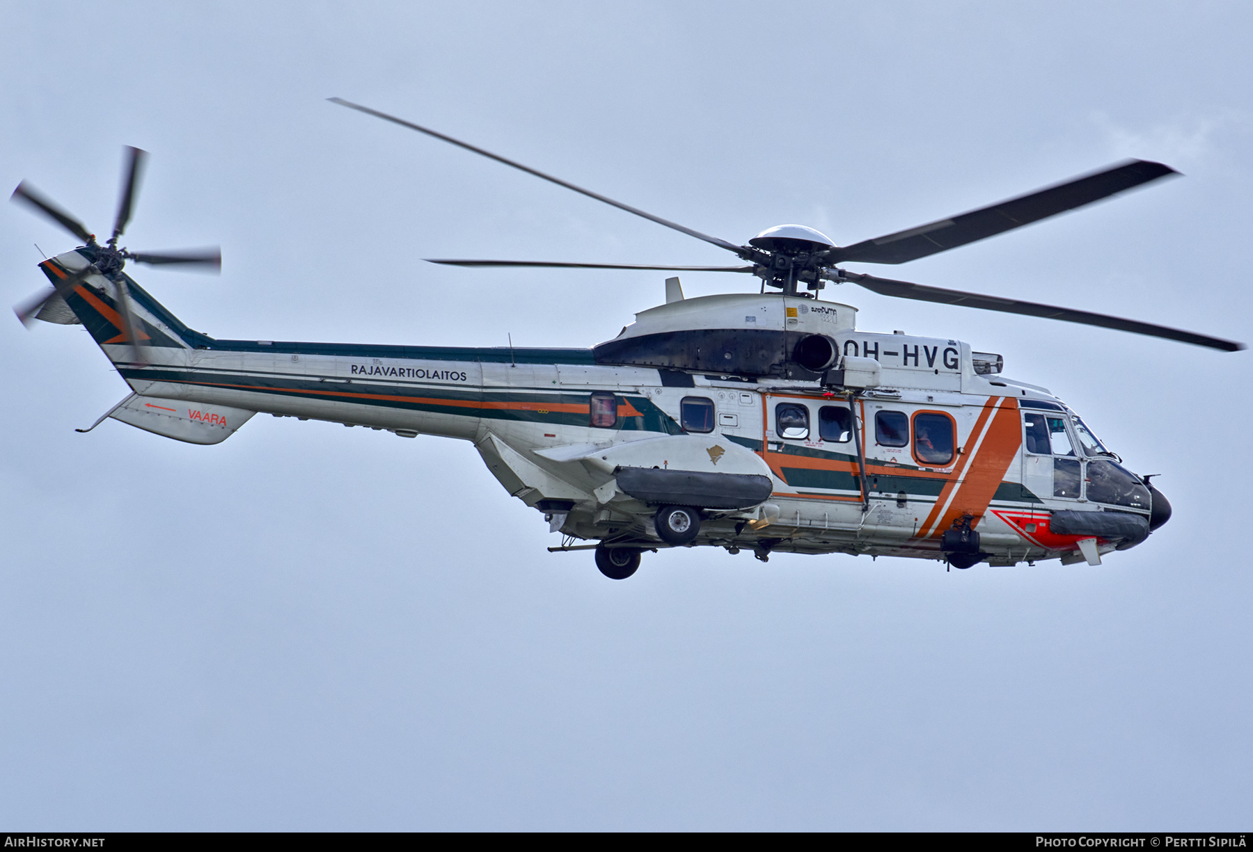 Aircraft Photo of OH-HVG | Aerospatiale AS-332L1 Super Puma | Rajavartiolaitos - Finnish Border Guard | AirHistory.net #205986