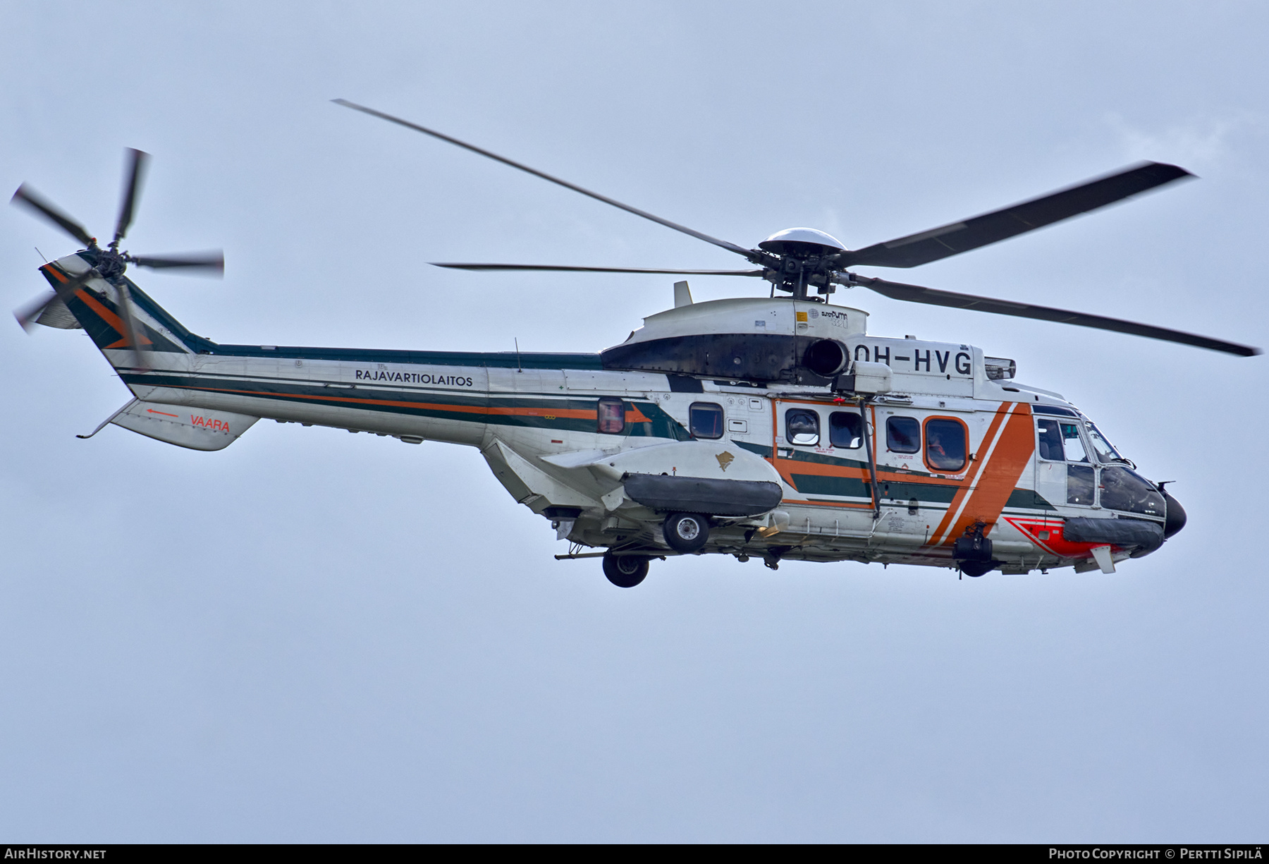 Aircraft Photo of OH-HVG | Aerospatiale AS-332L1 Super Puma | Rajavartiolaitos - Finnish Border Guard | AirHistory.net #205986