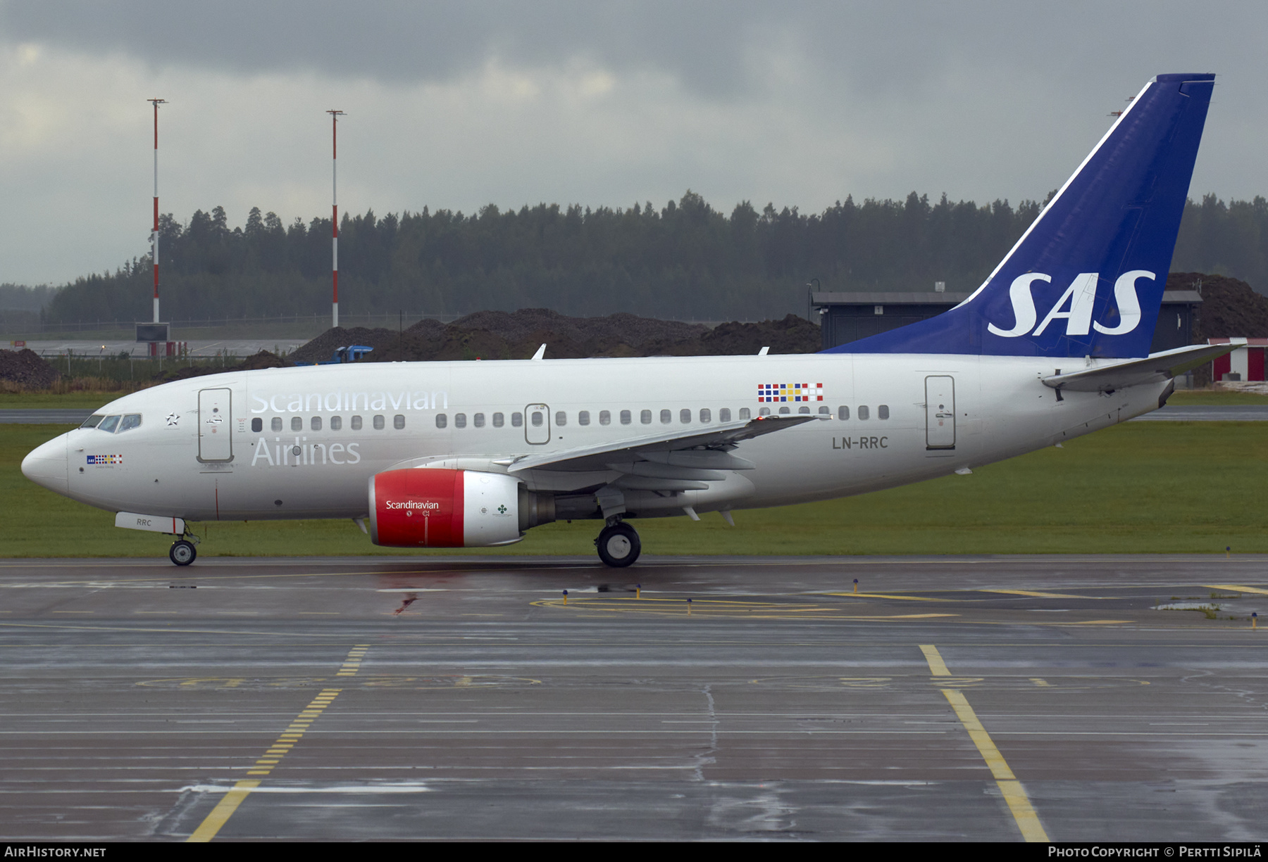 Aircraft Photo of LN-RRC | Boeing 737-683 | Scandinavian Airlines - SAS | AirHistory.net #205997