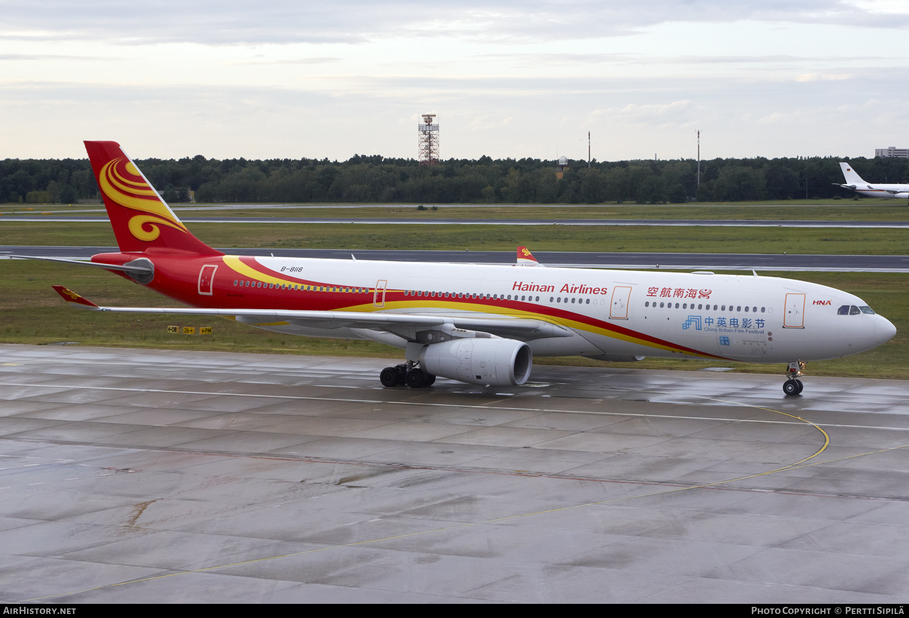 Aircraft Photo of B-8118 | Airbus A330-343 | Hainan Airlines | AirHistory.net #206003