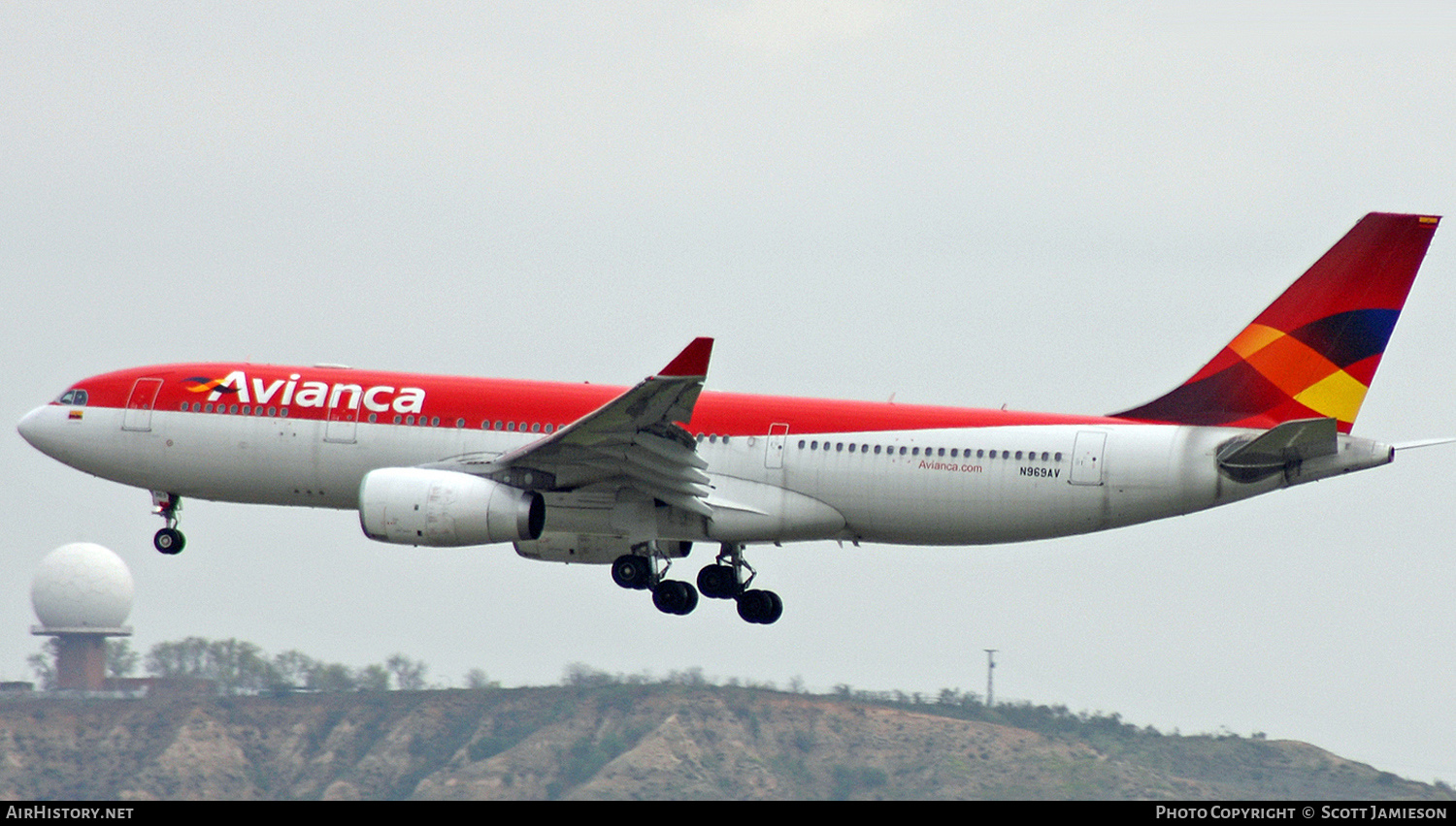 Aircraft Photo of N969AV | Airbus A330-243 | Avianca | AirHistory.net #206016