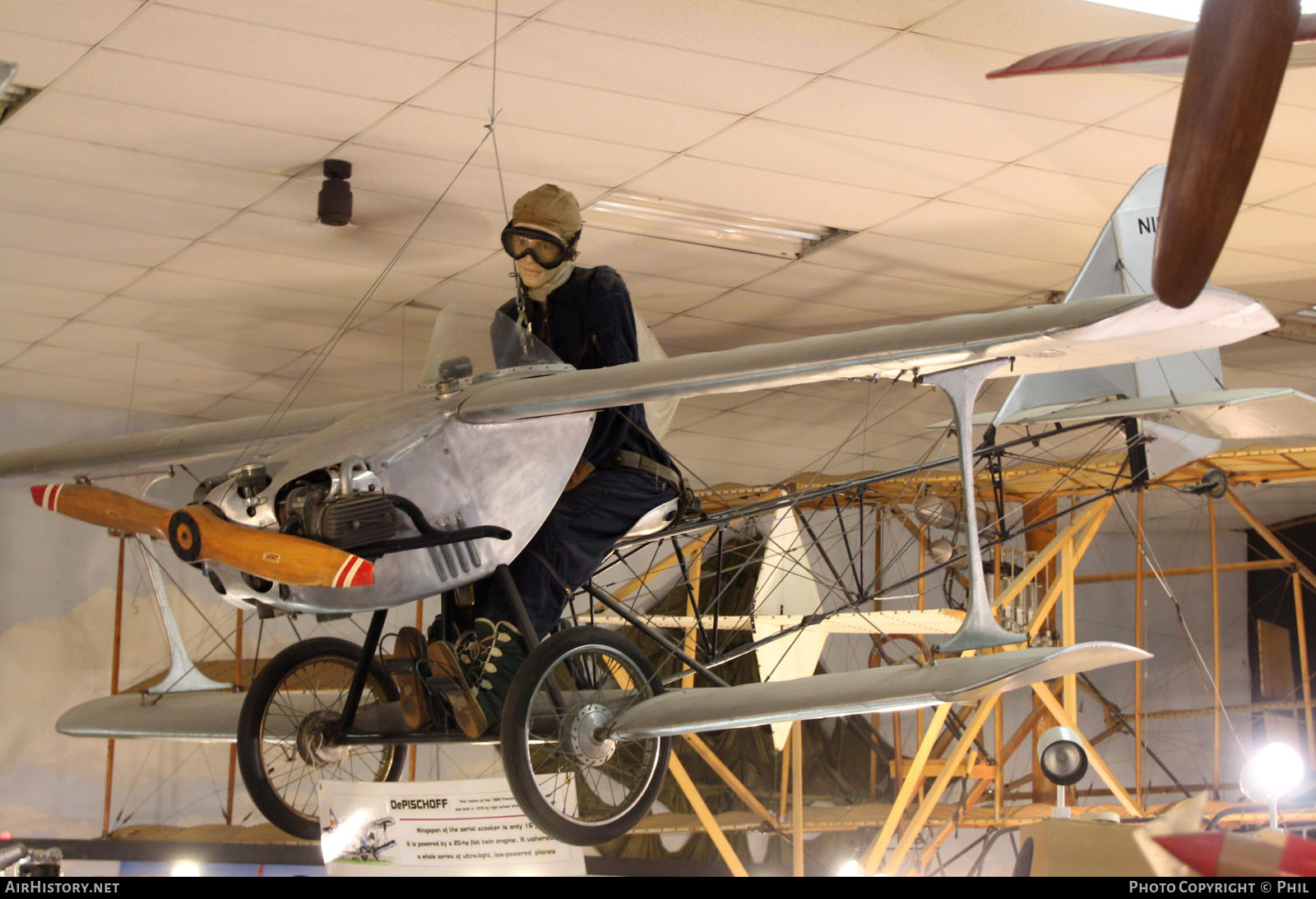 Aircraft Photo of N183 | De Pischoff Biplane (Replica) | AirHistory.net #206017