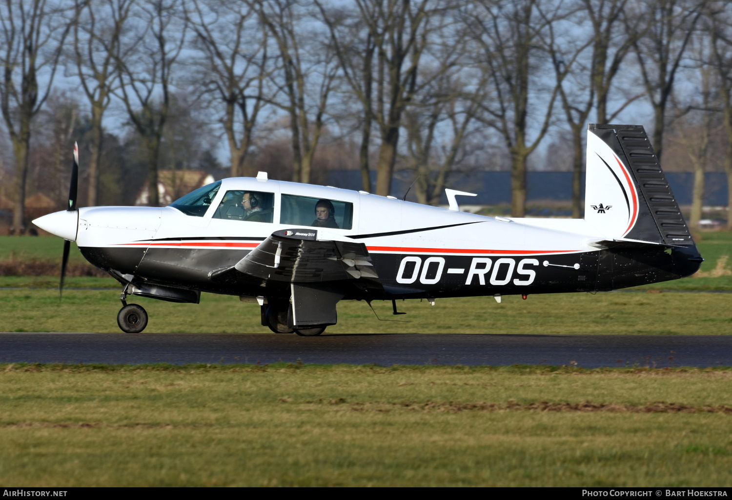 Aircraft Photo of OO-ROS | Mooney M-20J 201 | AirHistory.net #206019