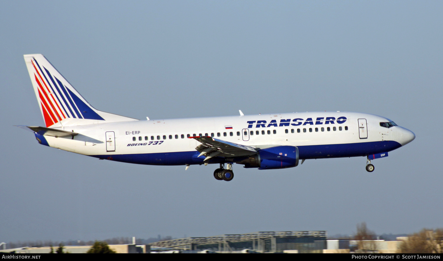 Aircraft Photo of EI-ERP | Boeing 737-33S | Transaero Airlines | AirHistory.net #206030