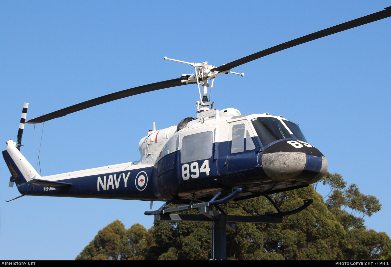 Aircraft Photo of N9-3102 | Bell UH-1C Iroquois | Australia - Navy | AirHistory.net #206035