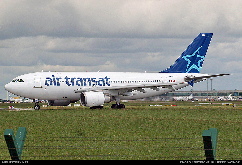 Aircraft Photo of C-FDAT | Airbus A310-308 | Air Transat | AirHistory.net #206059